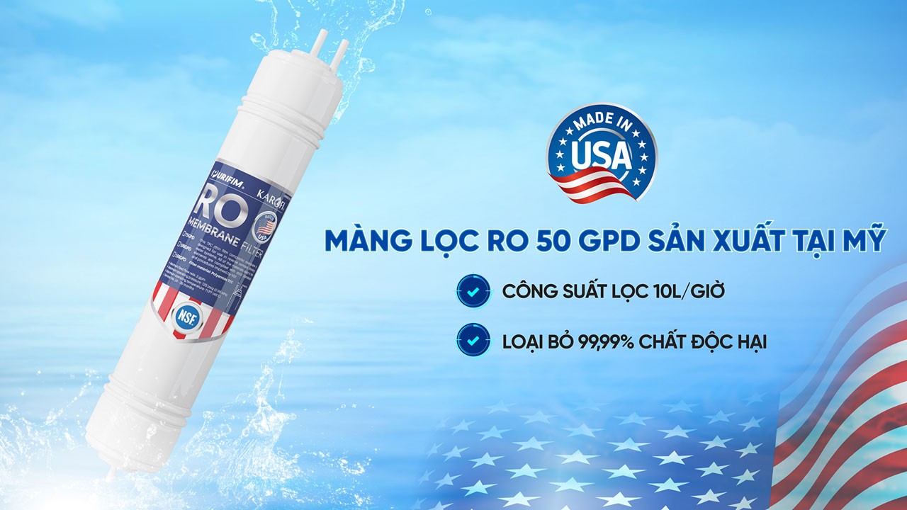 Máy lọc nước Karofi KHY-TN100